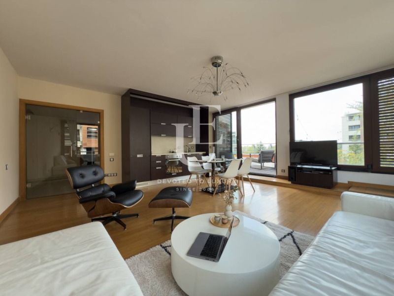 En renta  2 dormitorios Sofia , Krastova vada , 110 metros cuadrados | 25218834
