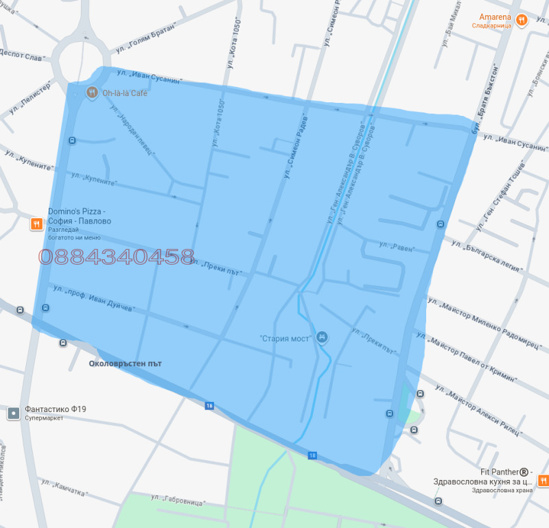 Дава под наем ГАРАЖ, ПАРКОМЯСТО, гр. София, Павлово