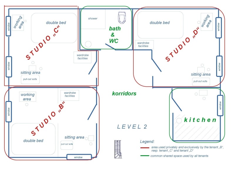 Дава под наем 1-СТАЕН, гр. София, Център, снимка 5 - Апартаменти - 53307725
