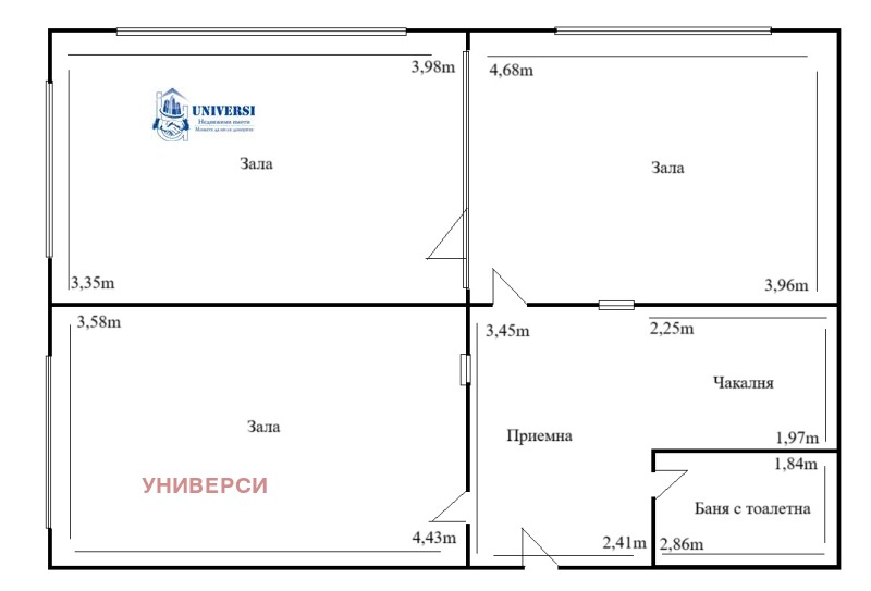 Дава под наем  Офис град София , Лозенец , 90 кв.м | 58282699 - изображение [12]