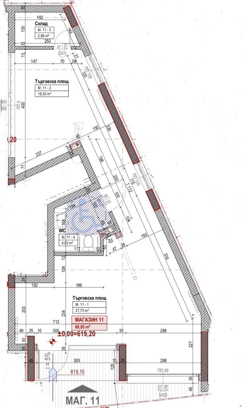 Дава под наем МАГАЗИН, гр. София, Малинова долина, снимка 2 - Магазини - 53029883