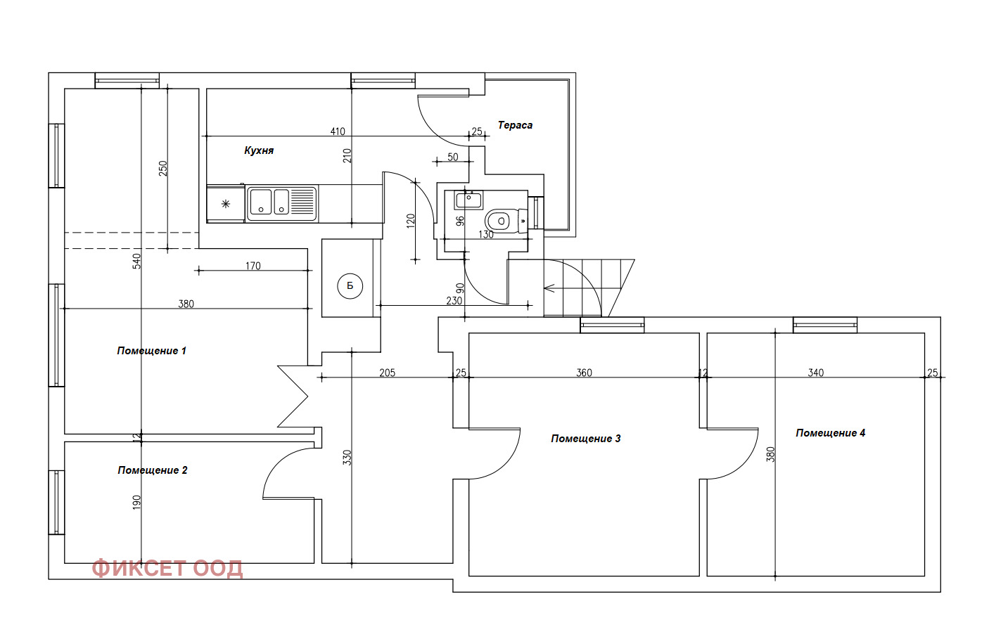 Дава под наем ЕТАЖ ОТ КЪЩА, гр. София, Център, снимка 6 - Етаж от къща - 53809606