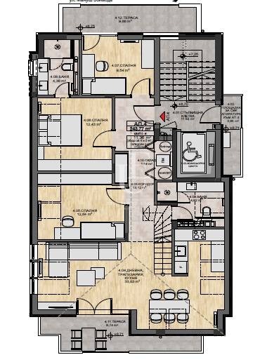 Kiralık  3 yatak odası Sofia , Yavorov , 244 metrekare | 86917460 - görüntü [5]