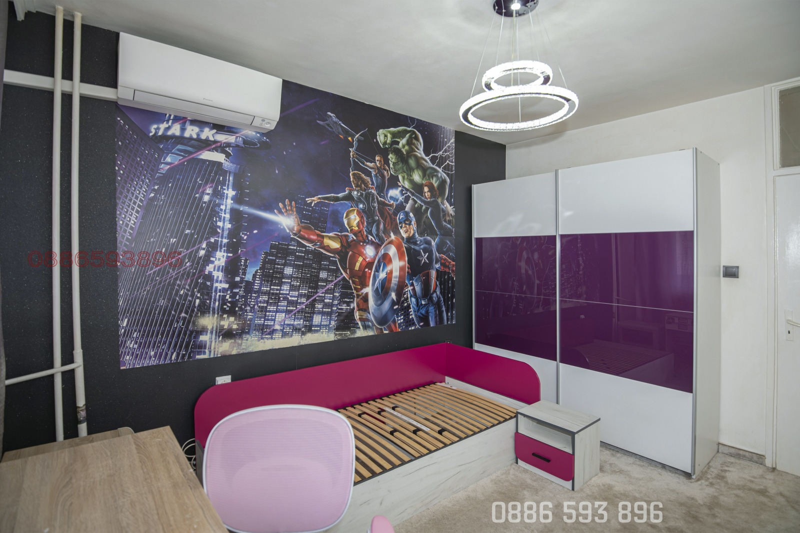 Дава под наем 3-СТАЕН, гр. София, Света Троица, снимка 6 - Апартаменти - 53966639