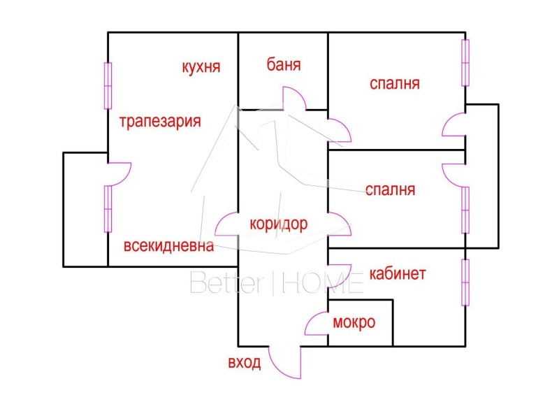 Дава под наем 3-СТАЕН, гр. София, Гео Милев, снимка 16 - Aпартаменти - 47615809