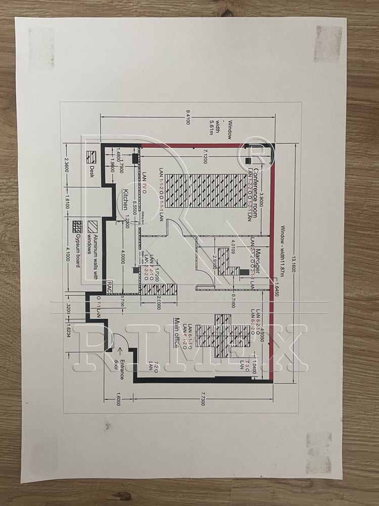 Te huur  Kantoor Plovdiv , Industrialna zona - Sever , 145 m² | 24301700 - afbeelding [9]