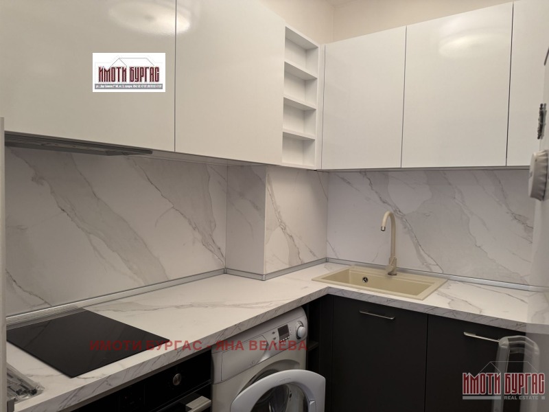 Дава под наем 2-СТАЕН, гр. Бургас, Изгрев, снимка 3 - Апартаменти - 53366640