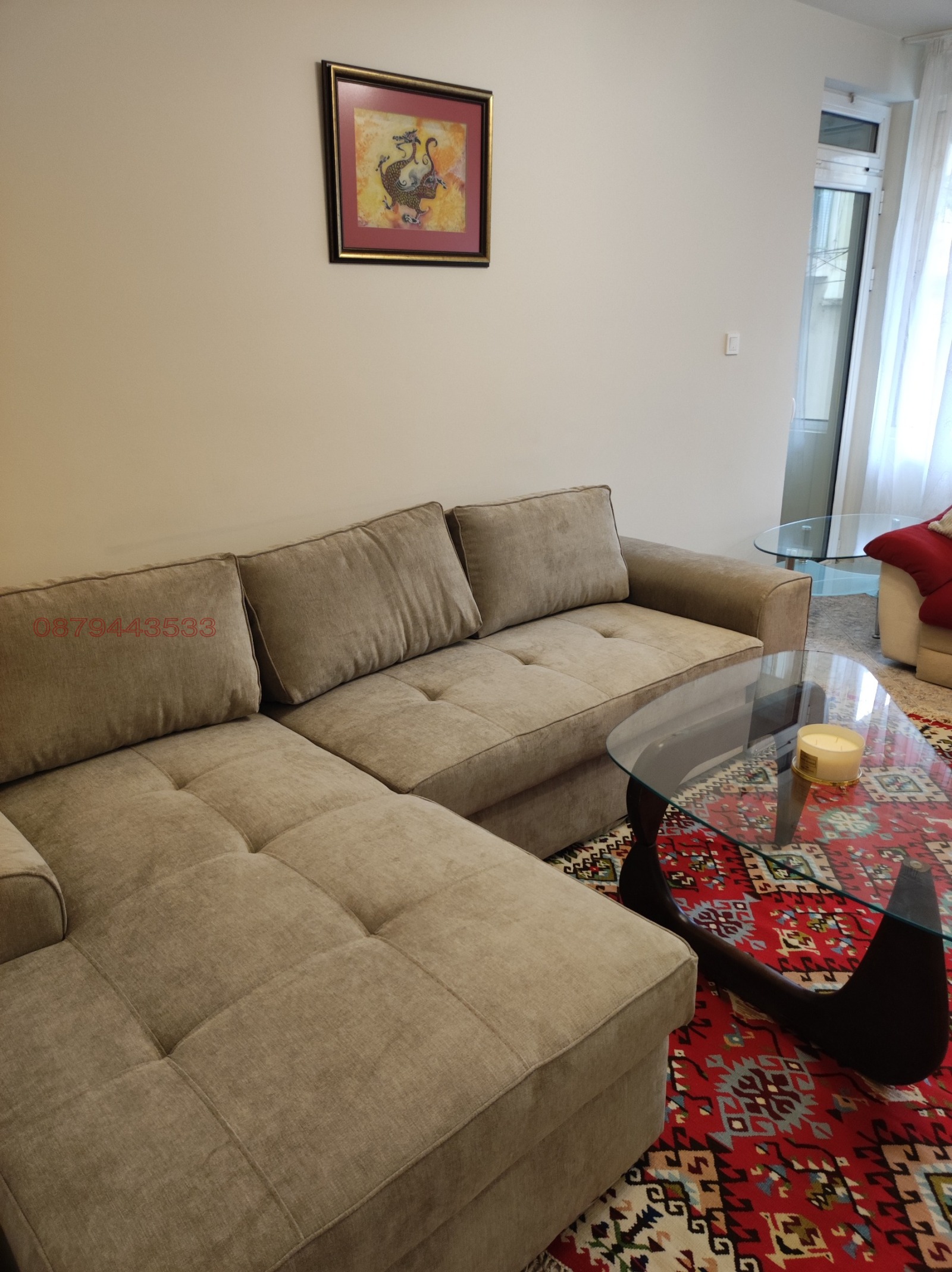 Дава под наем 2-СТАЕН, гр. София, Център, снимка 3 - Апартаменти - 53699112