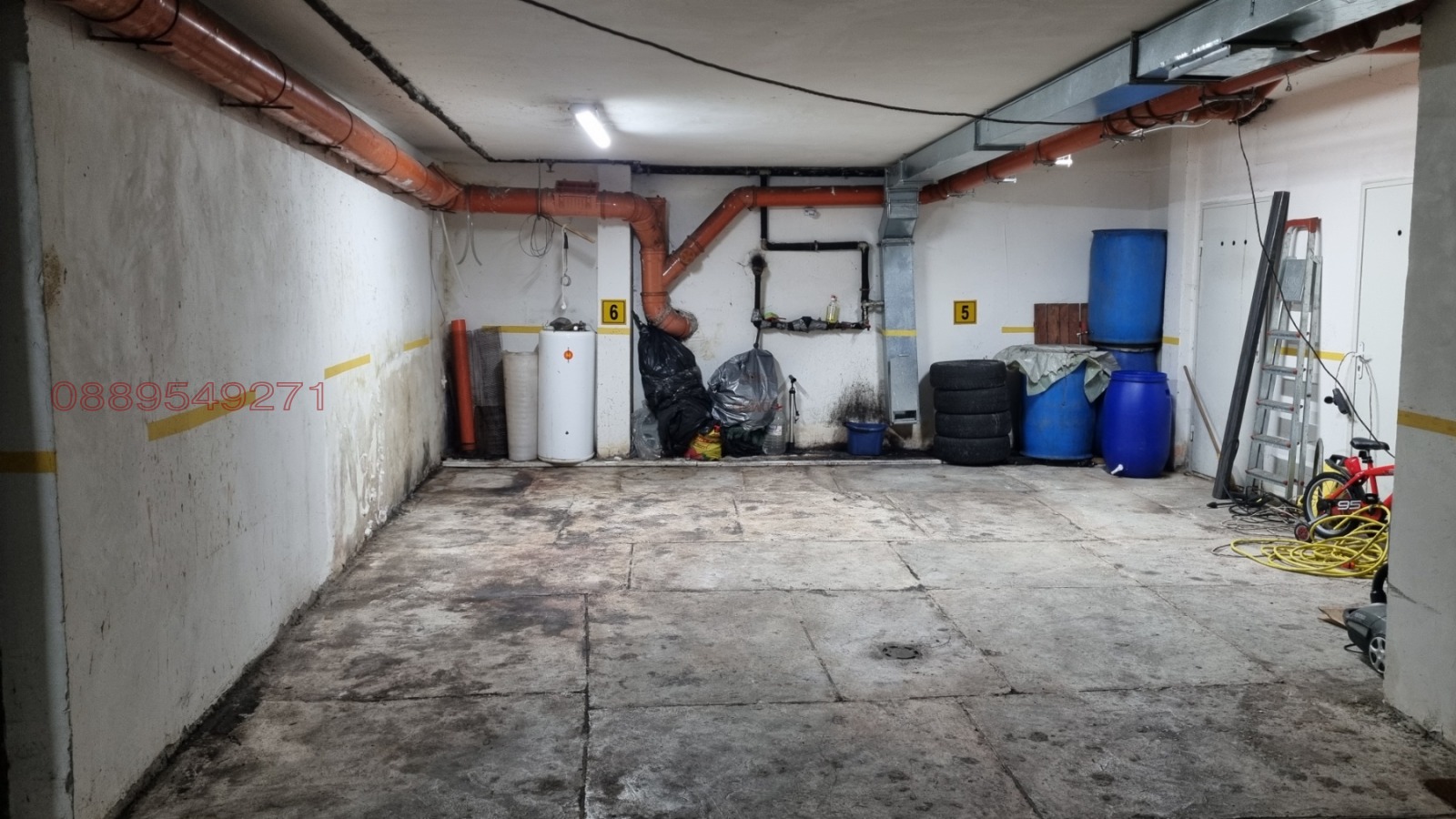 Дава под наем ГАРАЖ, ПАРКОМЯСТО, гр. Бургас, Център, снимка 7 - Гаражи и паркоместа - 53925502