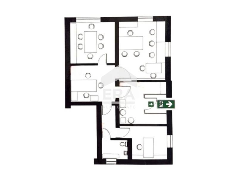 Дава под наем ОФИС, гр. София, Център, снимка 2 - Офиси - 52774961