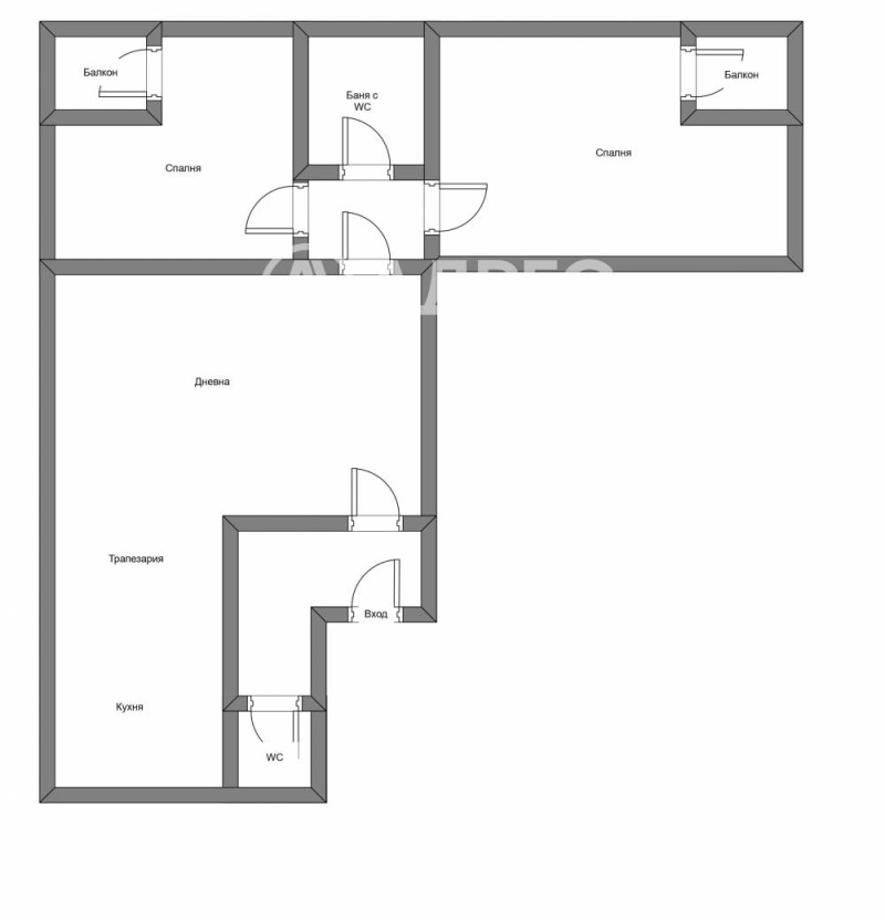Дава под наем 3-СТАЕН, гр. София, Лозенец, снимка 2 - Апартаменти - 52591272