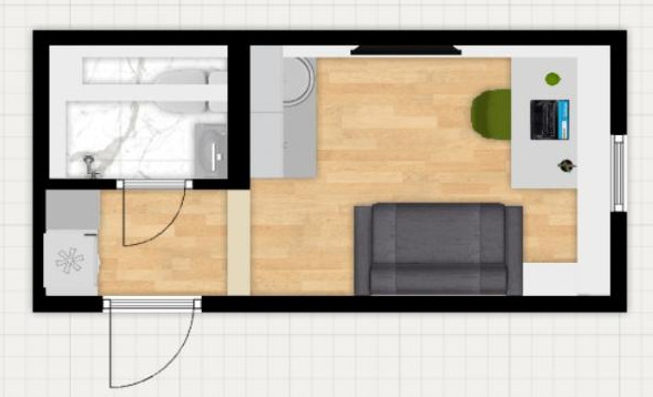 A louer  Studio Sofia , Yavorov , 12 m² | 65962520 - image [17]