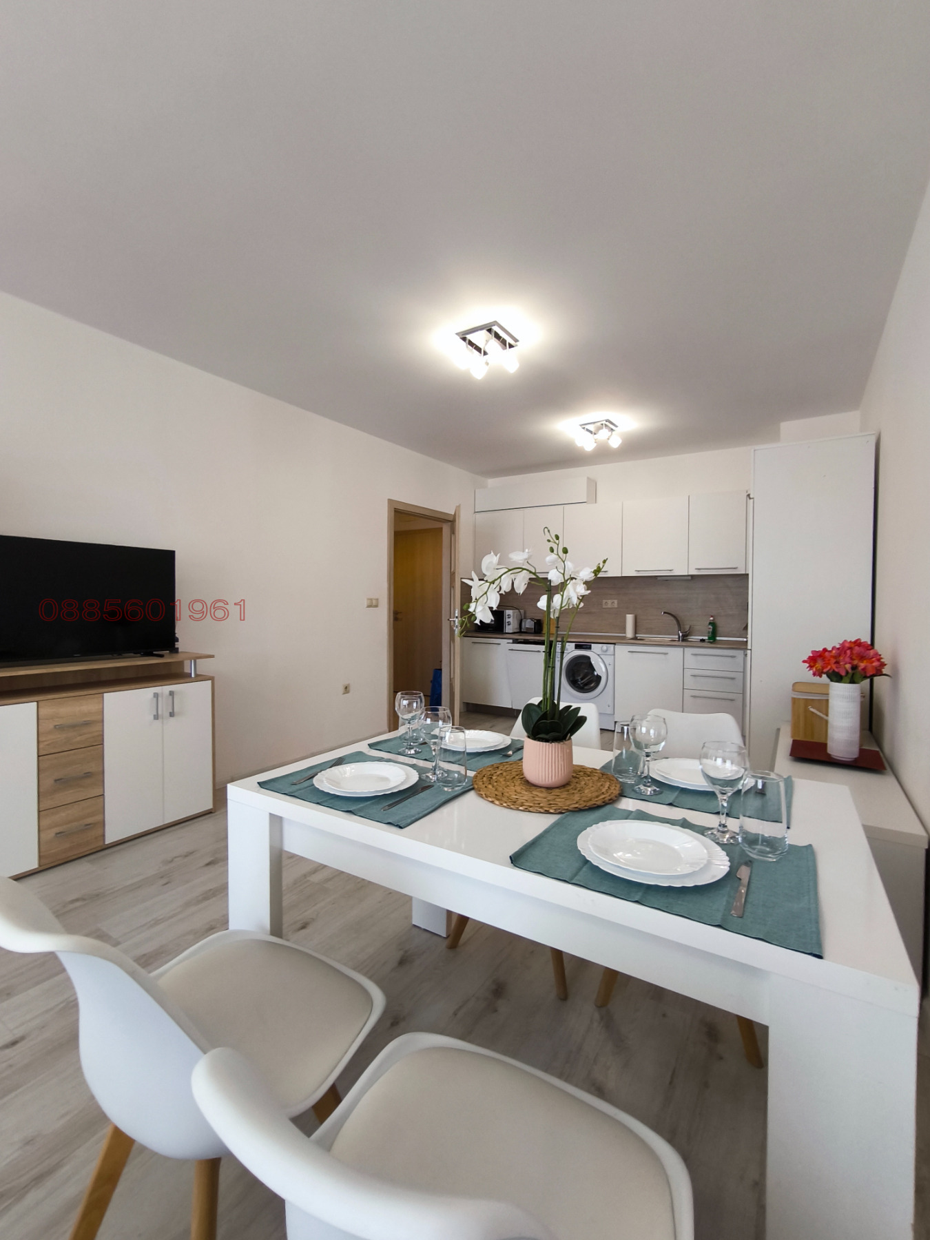 Дава под наем 2-СТАЕН, гр. Варна, Аспарухово, снимка 2 - Апартаменти - 53683582