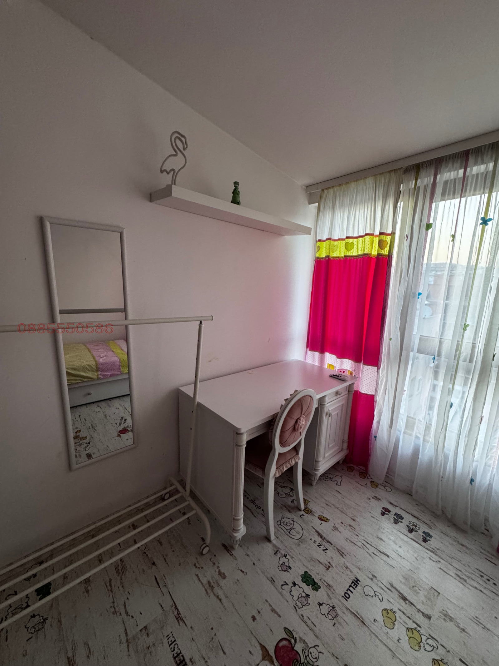 Дава под наем 3-СТАЕН, гр. Варна, Цветен квартал, снимка 4 - Апартаменти - 55256487
