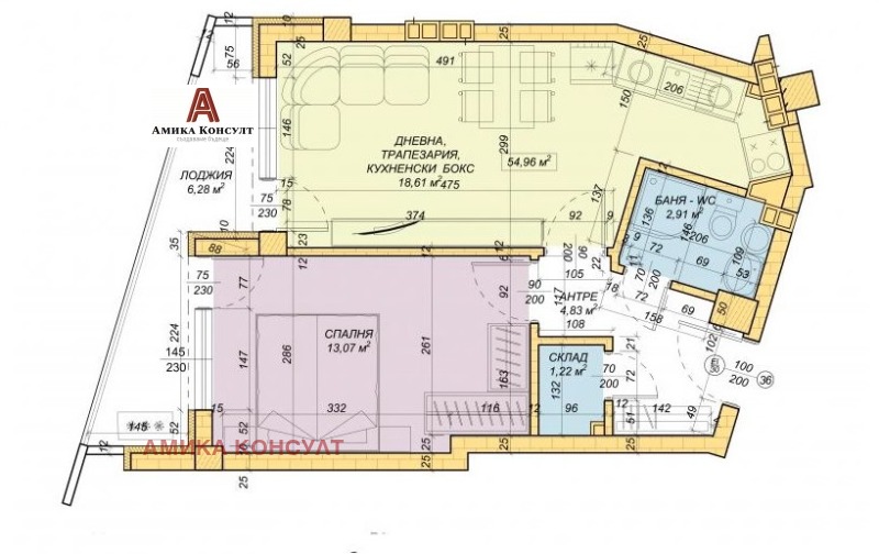 Дава под наем 2-СТАЕН, гр. София, Овча купел, снимка 16 - Апартаменти - 52814722