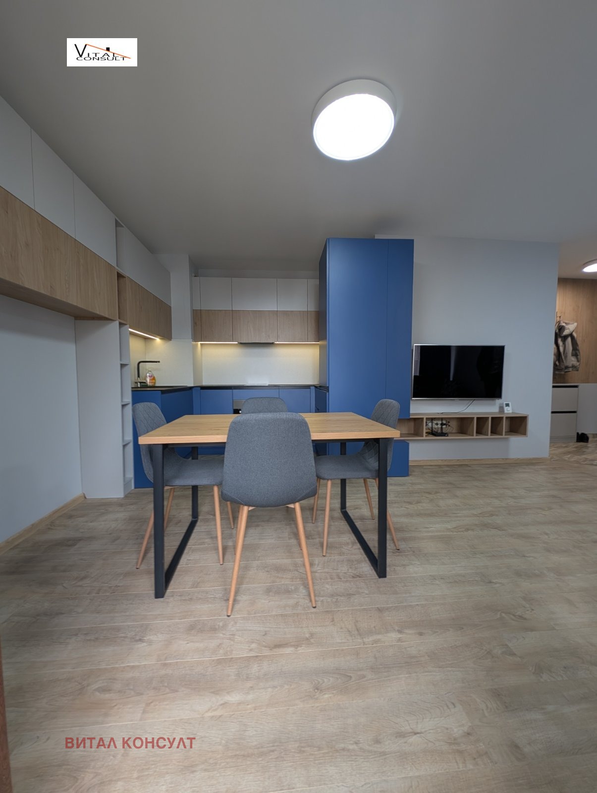 Дава под наем 2-СТАЕН, гр. София, Хладилника, снимка 3 - Апартаменти - 54029415