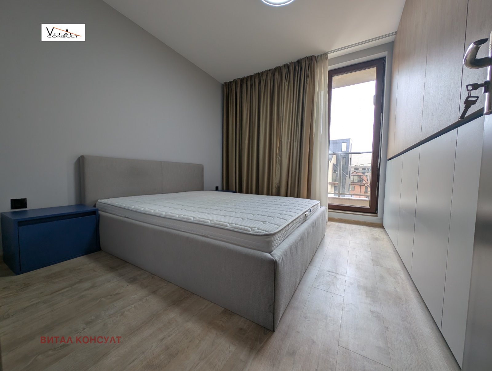 Дава под наем 2-СТАЕН, гр. София, Хладилника, снимка 9 - Апартаменти - 54029415